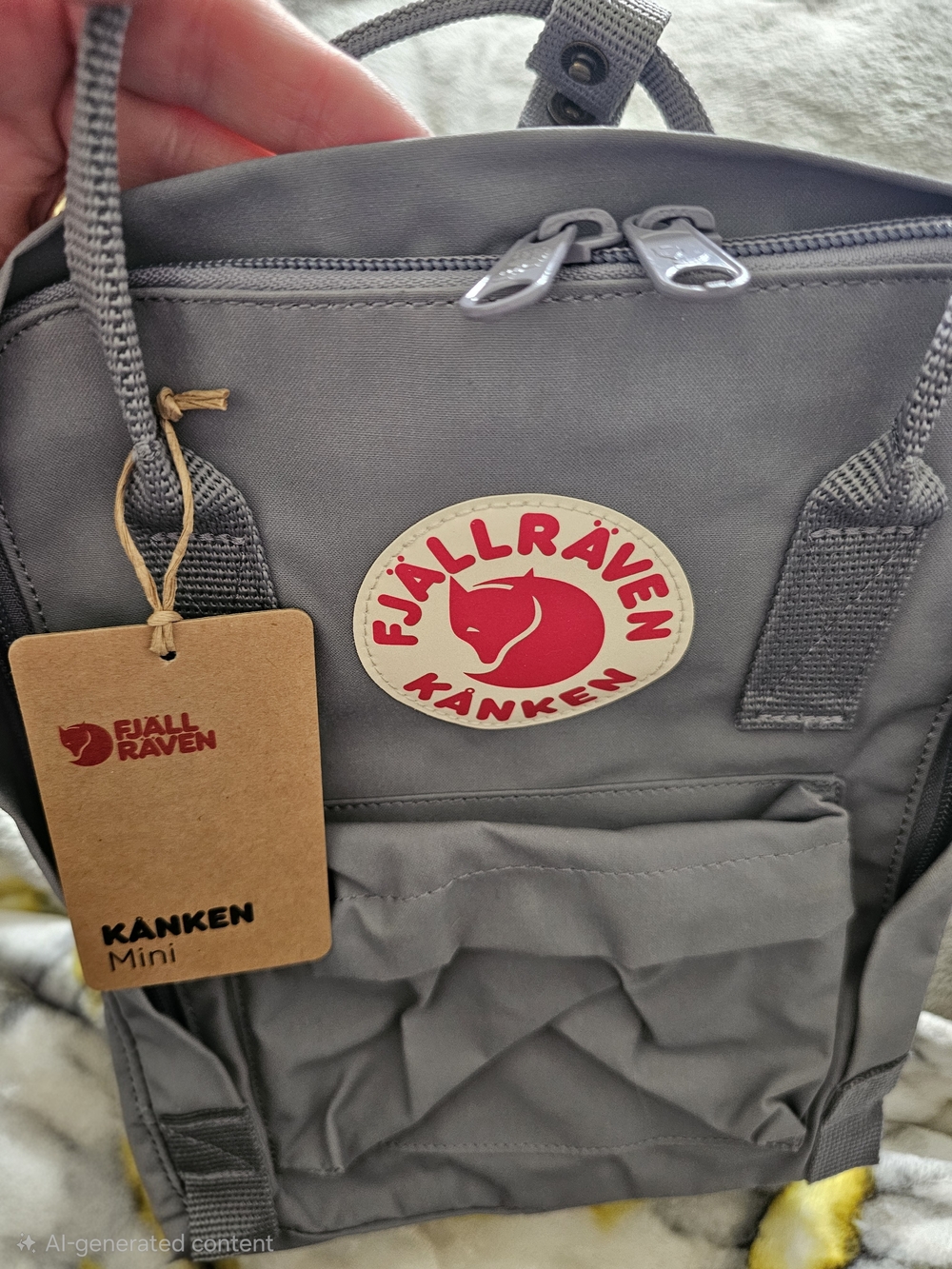 Fjallraven Kånken Mini Backpack in gray - Picture 11 of 16
